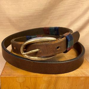 Handmade in Argentina leather gaucho belt